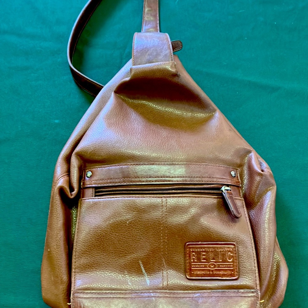 Relic Lester backpack purse with one shoulder strap